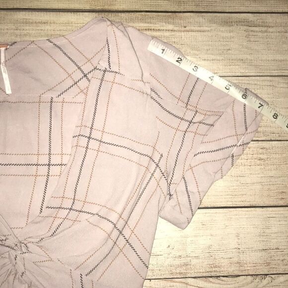 Free People Windowpane Plaid Hi-Low Dress - Picture 5 of 7